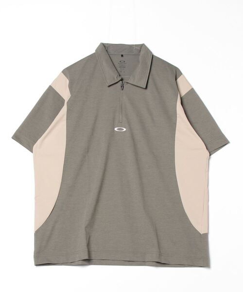 OAKLEY（オークリー）の「オークリー  O-SYNC PACK O-SHAPE SHIRT（シャツ/ブラウス・メンズ・ホワイト/オリーブ・M/L/LL/3L）」の2枚目の写真
