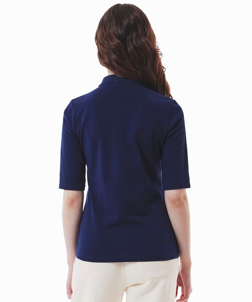 セール】スリムフィットハーフスリーブポロシャツ（ポロシャツ