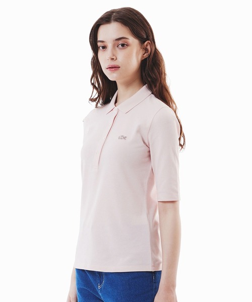 セール】スリムフィットハーフスリーブポロシャツ（ポロシャツ