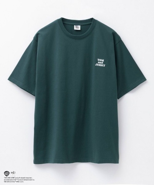 TOM&JERRY ジェリータフィーサガラ刺繍Tシャツ（Tシャツ