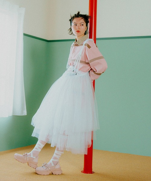 byあしながおじさん(バイアシナガオジサン)の「HANDSFREE|厚底バレエスニーカー 8710609(スニーカー・レディース・アイボリー/ブラック/ピンク/ネイビー・24.5cm/24cm/23.5cm/23cm/22.5cm)」の13枚目の写真