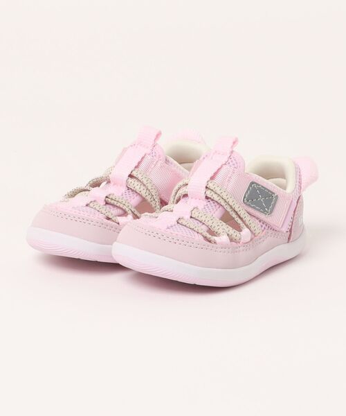 IFME（イフミー）の「《IFME》BABY ﾘｮｳﾍﾞﾙﾄｳｫｰﾀｰ（スニーカー・キッズ・ネイビー/グリーン/ピンク/ベージュ・13.0cm/13.5cm/12.5cm/14.0cm/15.0cm/14.5cm）」の4枚目の写真