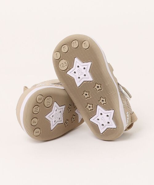 IFME（イフミー）の「《IFME》BABY ﾘｮｳﾍﾞﾙﾄｳｫｰﾀｰ（スニーカー・キッズ・ネイビー/グリーン/ピンク/ベージュ・13.0cm/13.5cm/12.5cm/14.0cm/15.0cm/14.5cm）」の6枚目の写真