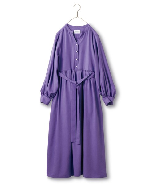 Sunny clouds（サニークラウズ）の「サニークラウズ　すみれ色のワンピース〈レディース〉（ワンピース・レディース・パープル・LL/L/M/MP）」の5枚目の写真