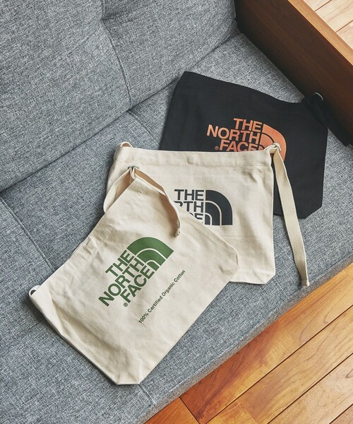 THE NORTH FACE(ザノースフェイス)の「<THE NORTH FACE>オーガニックコットン ミュゼット ショルダーバッグ(ショルダーバッグ・メンズ・ケリーグリーン/ブラック/オフホワイト・FREE)」の4枚目の写真