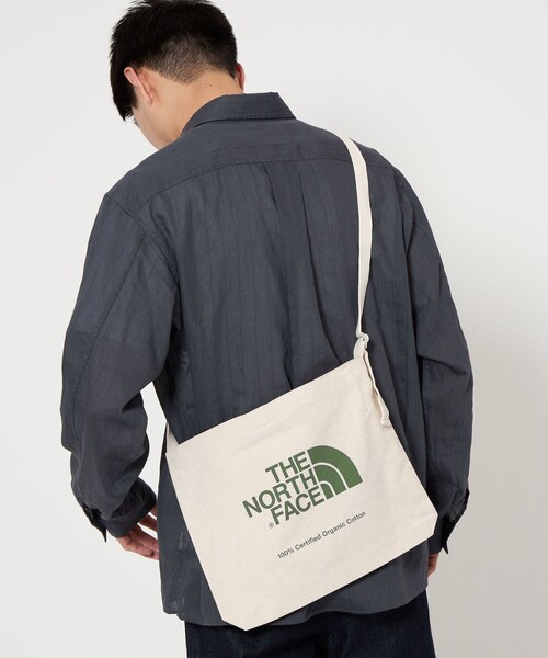 THE NORTH FACE(ザノースフェイス)の「<THE NORTH FACE>オーガニックコットン ミュゼット ショルダーバッグ(ショルダーバッグ・メンズ・ケリーグリーン/ブラック/オフホワイト・FREE)」の8枚目の写真