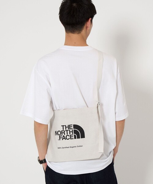 THE NORTH FACE(ザノースフェイス)の「<THE NORTH FACE>オーガニックコットン ミュゼット ショルダーバッグ(ショルダーバッグ・メンズ・ケリーグリーン/ブラック/オフホワイト・FREE)」の9枚目の写真