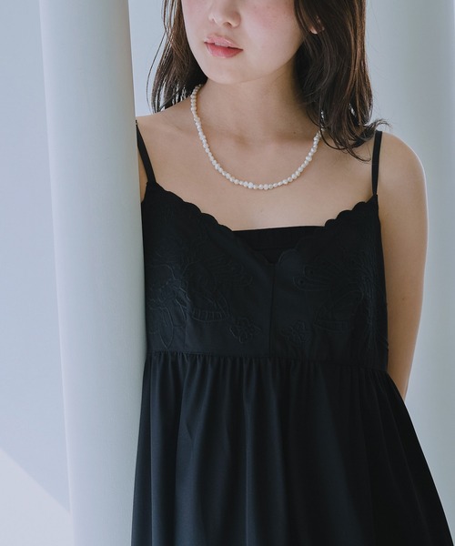 LAVEANGE(ラビアンジェ)の「淡水パールマグネットネックレス(ネックレス・レディース・アイボリー/オフホワイト・F)」の6枚目の写真