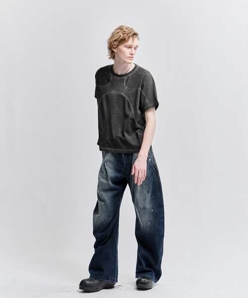 CONZ カーブデニムパンツ カーブデニムパンツ(1 BLACK): CONZ: MENS｜CONZ ONLINE STORE