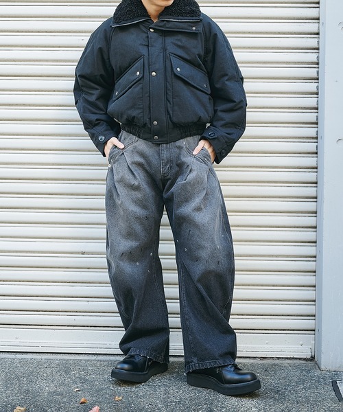 ダークウォッシュカーブデニム（デニムパンツ）｜CONZ（コンズ）の