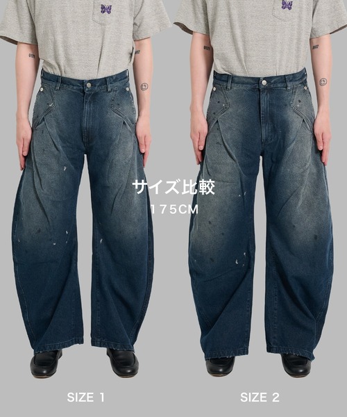 ダークウォッシュカーブデニム（デニムパンツ）｜CONZ（コンズ）の