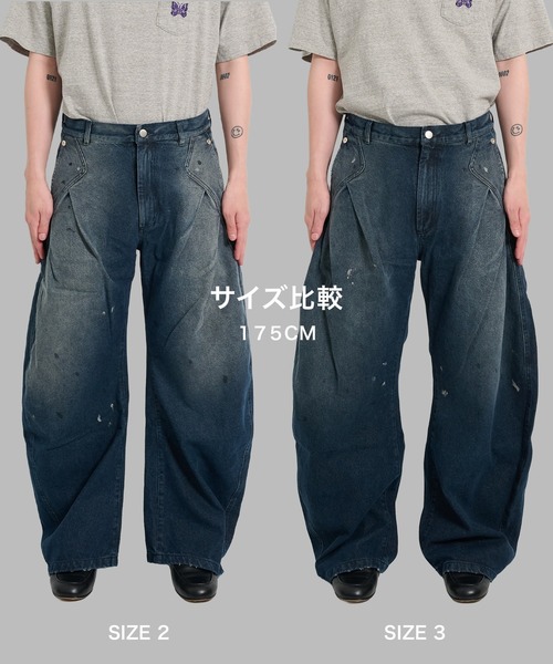 ダークウォッシュカーブデニム（デニムパンツ）｜CONZ（コンズ）の