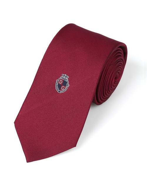 The DUFFER of ST.GEORGE（ザダファーオブセントジョージ）の「DUFFER ORIGINAL SOLID TIE：DUFFERオリジナル ソリッドタイ（ネクタイ・メンズ・グレー/ネイビー/バーガンディー・F）」の6枚目の写真
