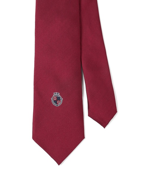 The DUFFER of ST.GEORGE（ザダファーオブセントジョージ）の「DUFFER ORIGINAL SOLID TIE：DUFFERオリジナル ソリッドタイ（ネクタイ・メンズ・グレー/ネイビー/バーガンディー・F）」の5枚目の写真