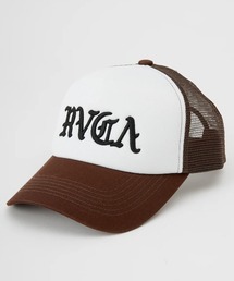 RVCA | RVCA メンズ BALANCE RVCA TRUCKER キャップ 【2025年春夏モデル】/ルーカロゴメッシュキャップ・帽子(キャップ)