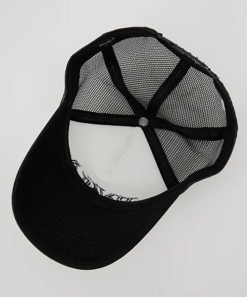 RVCA（ルーカ）の「RVCA メンズ BALANCE RVCA TRUCKER キャップ 【2025年春夏モデル】/ルーカロゴメッシュキャップ・帽子（キャップ・メンズ・レッド系その他/ブラウン系その他/ブラック・FREE）」の11枚目の写真