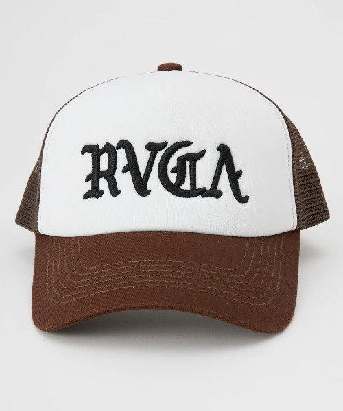 RVCA（ルーカ）の「RVCA メンズ BALANCE RVCA TRUCKER キャップ 【2025年春夏モデル】/ルーカロゴメッシュキャップ・帽子（キャップ・メンズ・レッド系その他/ブラウン系その他/ブラック・FREE）」の13枚目の写真