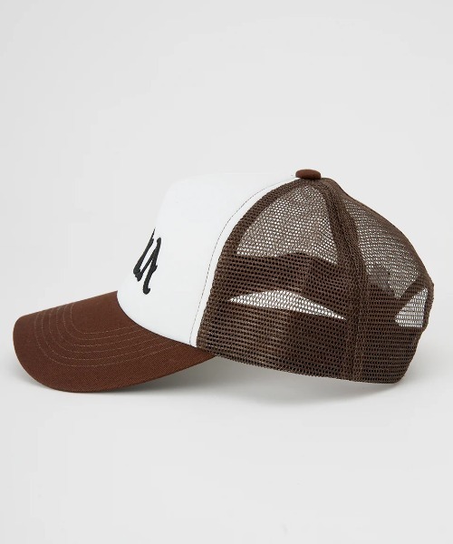 RVCA（ルーカ）の「RVCA メンズ BALANCE RVCA TRUCKER キャップ 【2025年春夏モデル】/ルーカロゴメッシュキャップ・帽子（キャップ・メンズ・レッド系その他/ブラウン系その他/ブラック・FREE）」の14枚目の写真