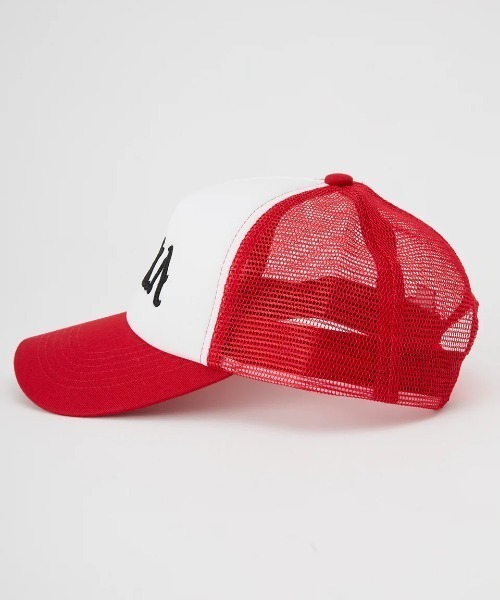 RVCA（ルーカ）の「RVCA メンズ BALANCE RVCA TRUCKER キャップ 【2025年春夏モデル】/ルーカロゴメッシュキャップ・帽子（キャップ・メンズ・レッド系その他/ブラウン系その他/ブラック・FREE）」の18枚目の写真