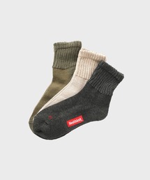 Healthknit（ヘルスニット）の「【HEALTH KNIT/ ヘルスニット】シンカーカラー 3Pソックス（ソックス/靴下）」