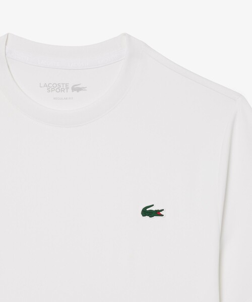 LACOSTE(ラコステ)の「UPF50 UVカット 速乾 ウルトラドライワンポイントTシャツ(Tシャツ/カットソー・メンズ・ブラック/ホワイト/ネイビー・4/3/5/6)」の8枚目の写真