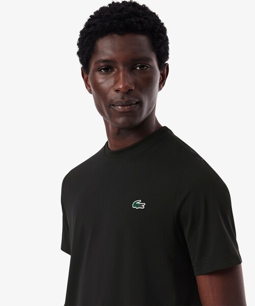 LACOSTE(ラコステ)の「UPF50 UVカット 速乾 ウルトラドライワンポイントTシャツ(Tシャツ/カットソー・メンズ・ブラック/ホワイト/ネイビー・4/3/5/6)」の11枚目の写真