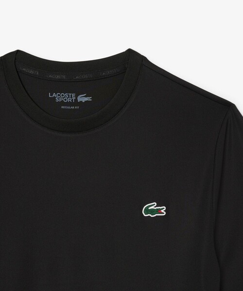 LACOSTE(ラコステ)の「UPF50 UVカット 速乾 ウルトラドライワンポイントTシャツ(Tシャツ/カットソー・メンズ・ブラック/ホワイト/ネイビー・4/3/5/6)」の14枚目の写真