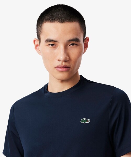 LACOSTE(ラコステ)の「UPF50 UVカット 速乾 ウルトラドライワンポイントTシャツ(Tシャツ/カットソー・メンズ・ブラック/ホワイト/ネイビー・4/3/5/6)」の17枚目の写真