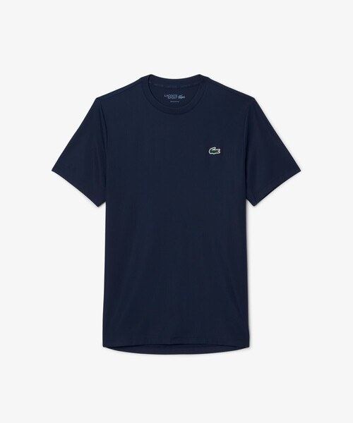 LACOSTE(ラコステ)の「UPF50 UVカット 速乾 ウルトラドライワンポイントTシャツ(Tシャツ/カットソー・メンズ・ブラック/ホワイト/ネイビー・4/3/5/6)」の3枚目の写真