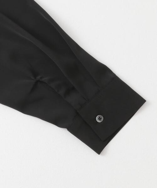 SENSE OF PLACE by URBAN RESEARCH(センスオブプレイスバイアーバンリサーチ)の「ギャザーリボンチュニックブラウス(シャツ/ブラウス・レディース・グレー/ブラック/アイボリー・ONE)」の18枚目の写真