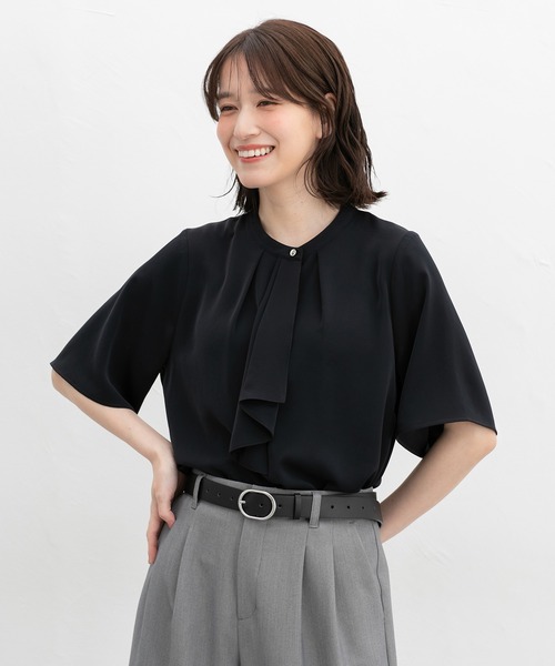 Honeys(ハニーズ)の「楕円バックル太ベルト(ベルト・レディース・ダークブラウン/ブラック系その他/ブラック系その他2・M/S)」の4枚目の写真