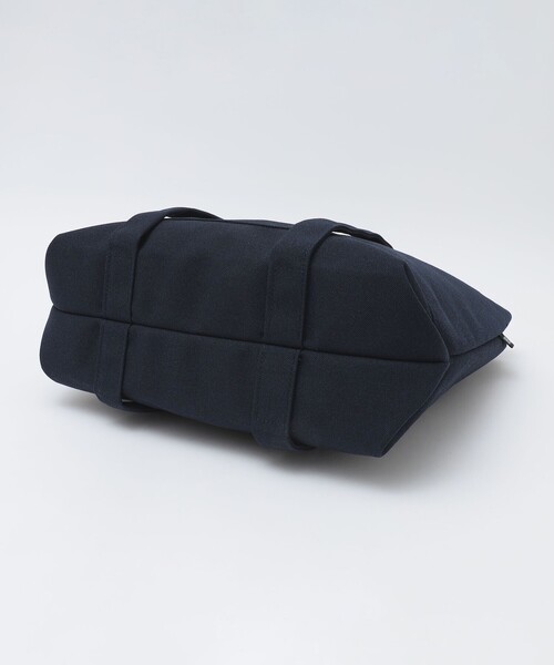 SHIPS(シップス)の「KARRI: POLY CANVAS 2WAY TOTE L(トートバッグ・メンズ・ネイビー/ライトグレー・ONE SIZE)」の5枚目の写真