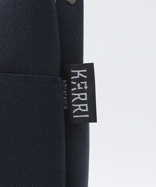 SHIPS(シップス)の「KARRI: POLY CANVAS 2WAY TOTE L(トートバッグ・メンズ・ネイビー/ライトグレー・ONE SIZE)」の10枚目の写真