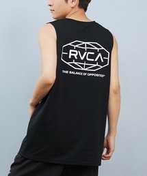 RVCA（ルーカ）の「RVCA/ルーカ タンクトップ ラッシュガード/水陸両用/ユーティリティー バックプリント BF04A-P88（ラッシュガード）」