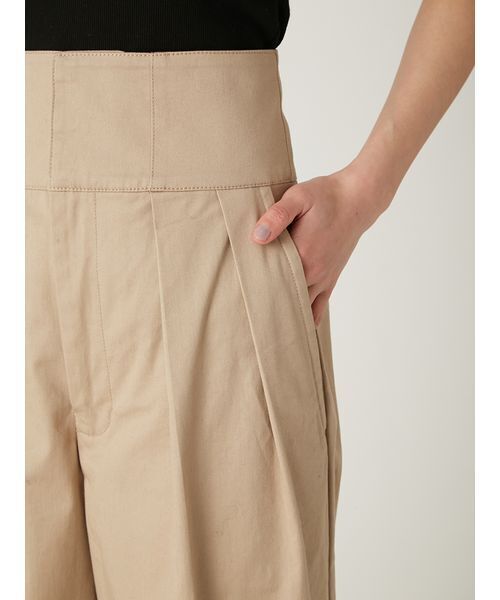 FRAY I.D｜Dickies】ツータックワイドツイルパンツ（その他