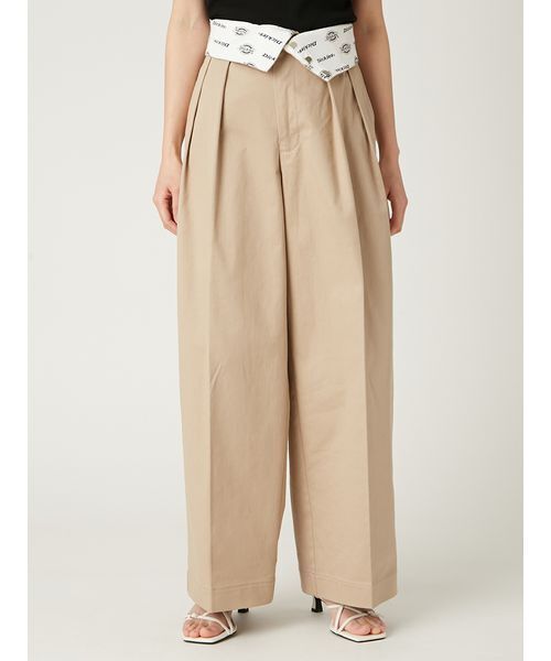 FRAY I.D（フレイアイディー）の「【FRAY I.D｜Dickies】ツータックワイドツイルパンツ（その他パンツ・レディース・ピンク/ベージュ/ネイビー・0/1）」の19枚目の写真