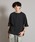WETTEMPT�i�E�B�e���v�g�j�́uHENRY NECK PIGMENT WAFFLE TEE / �w�����[�l�b�N�s�O�����g���b�t��T�iT�V���c/�J�b�g�\�[�j�v�b�u���b�N