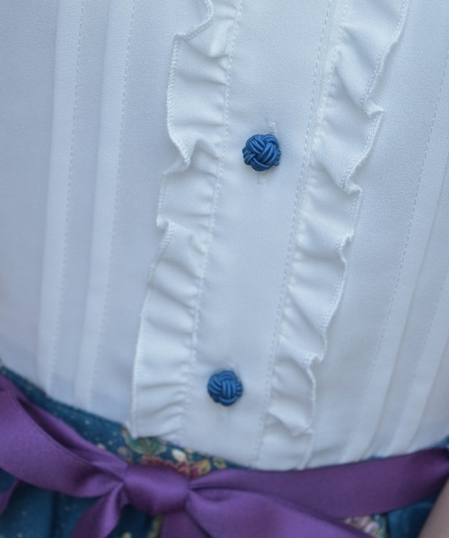 axes femme（アクシーズファム）の「燦爛柄ワンピース（ワンピース・レディース・キナリ/ブルーグリーン・FREE）」の21枚目の写真