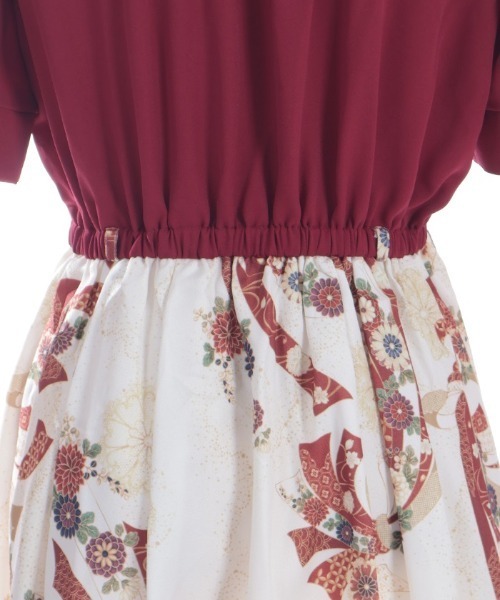 axes femme（アクシーズファム）の「燦爛柄ワンピース（ワンピース・レディース・キナリ/ブルーグリーン・FREE）」の10枚目の写真