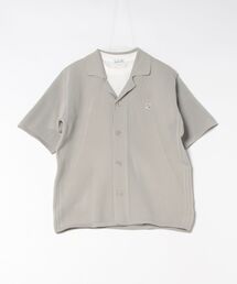 Arnold Palmer | メッシュニット シャツ カーディガン + Tシャツ セット(アンサンブル)