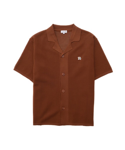 Arnold Palmer(アーノルドパーマー)の「メッシュニット シャツ カーディガン + Tシャツ セット(アンサンブル・メンズ・ブラック/ライトグレー/テラコッタ・M/LL/L)」の19枚目の写真