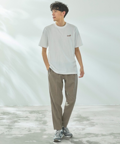 Arnold Palmer(アーノルドパーマー)の「メッシュニット シャツ カーディガン + Tシャツ セット(アンサンブル・メンズ・ブラック/ライトグレー/テラコッタ・M/LL/L)」の14枚目の写真