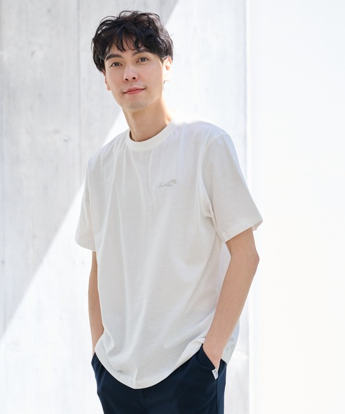 Arnold Palmer(アーノルドパーマー)の「メッシュニット シャツ カーディガン + Tシャツ セット(アンサンブル・メンズ・ブラック/ライトグレー/テラコッタ・M/LL/L)」の9枚目の写真