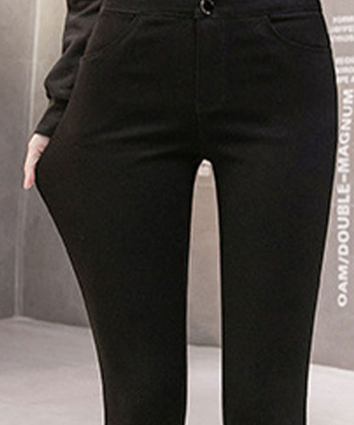 GLAMOROUS JANE(グラマラスジェーン)の「バッククロスハイウエストスキニーパンツ(その他パンツ・レディース・ブラック・L/M/S)」の16枚目の写真