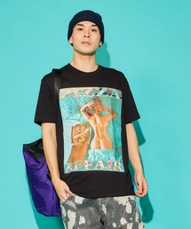 SAWINTO（ソイント）の「VARIOUS PRINTS "PIZZA AFFAIR"/ヴェアリアス プリンツ "ピッツァ アフェア”（Tシャツ/カットソー）」