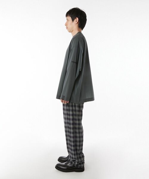 N.HOOLYWOOD COMPILE モスグレー セットアップ MOCK NECK LONG SLEEVE N.HOOLYWOOD COMPILE│N-HOOLYWOOD.COM