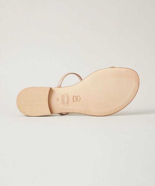 il Sandalo ベージュ サンダル 38 別注】＜il Sandalo for conte＞ストラップ サンダル BEIGE