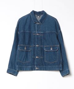 ジャケット・アウター soduk  ribbon denim vest セール】ribbon denim vest（デニムジャケット）｜soduk