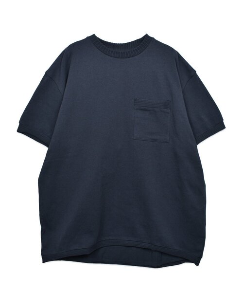 JEMORGAN（ジェーイーモーガン）の「【JEMORGAN LONG JOHNS】 カットオフリブTEE ショートスリーブT ポケT（Tシャツ/カットソー・メンズ・ホワイト/モカ/ブラック系その他・2/3/4）」の3枚目の写真
