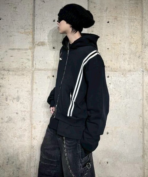 ROARINGRAD】WASHED HOODIE ZIP-UP 1（パーカー）｜ROARINGRAD